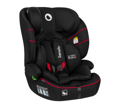 Дитяче автокрісло Lionelo LEVI SIMPLE SPORTY BLACK Дитяче автокрісло Lionelo LEVI SIMPLE SPORTY BLACK