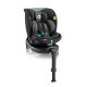 Дитяче автокрісло Lionelo NAVY I-SIZE BLACK TURQUOISE