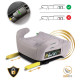 Бустер Nukido Louis ISOFIX 710202 22-36 кг, сірий