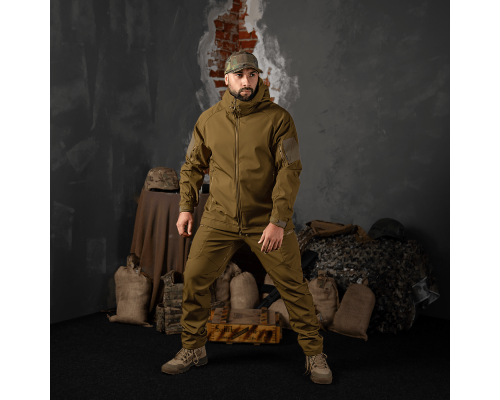 Куртка Stalker SoftShell Койот (7346), S