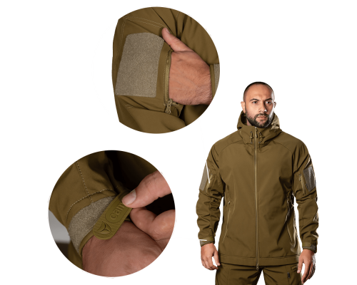 Куртка Stalker SoftShell Койот (7346), S