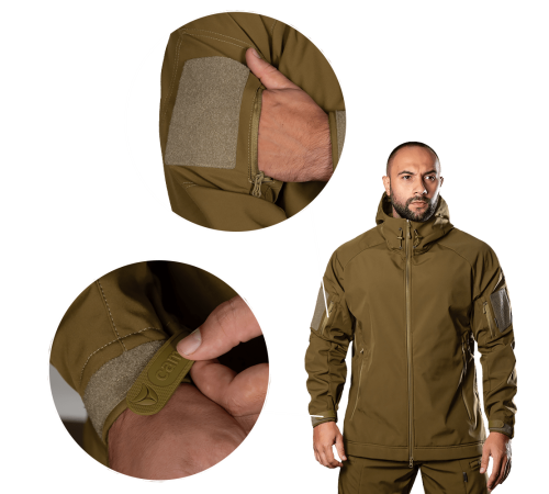 Куртка Stalker SoftShell Койот (7346), S