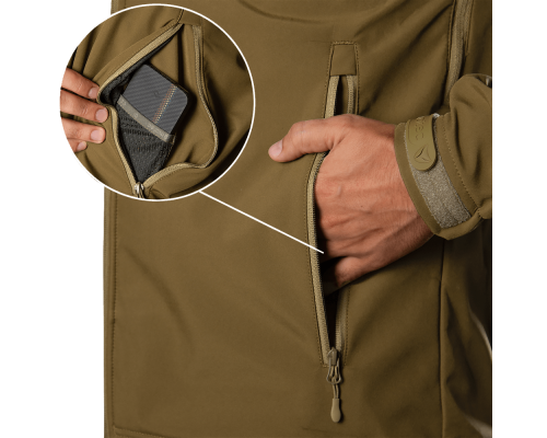 Куртка Stalker SoftShell Койот (7346), S