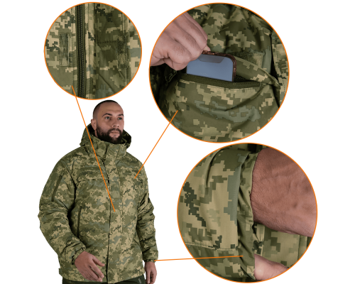 Куртка Patrol System 3.0 Climashell Піксель (7406), XL