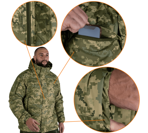 Куртка Patrol System 3.0 Climashell Піксель (7406), XL