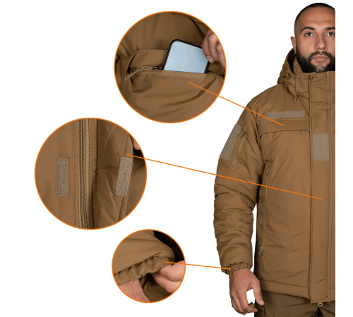 Куртка Patrol System 3.0 Nylon Taslan Койот (7272), S