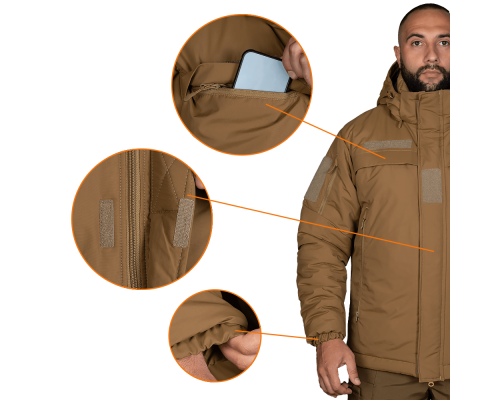 Куртка Patrol System 3.0 Nylon Taslan Койот (7272), M