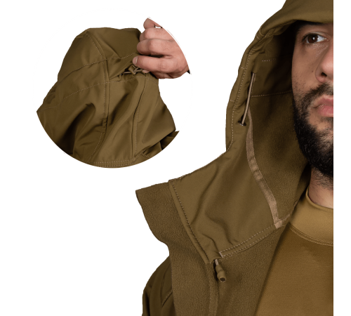 Куртка Stalker SoftShell Койот (7346), XXXL