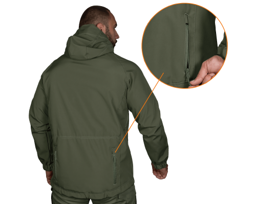 Куртка Stalker SoftShell Олива (7225), XS