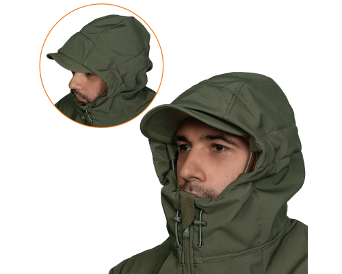 Куртка Stalker SoftShell Олива (7225), XS