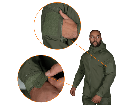 Куртка Stalker SoftShell Олива (7225), M