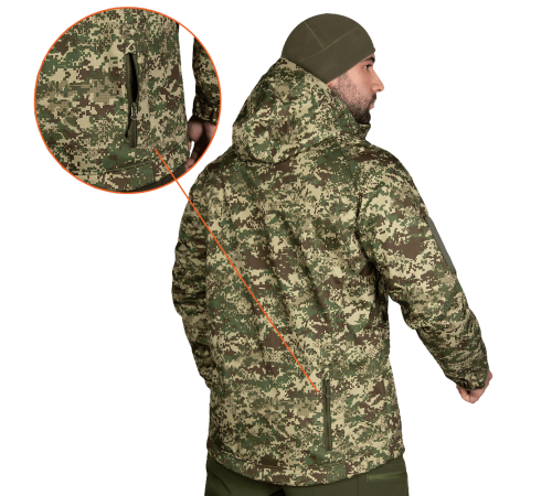 Куртка Stalker SoftShell Хижак НГУ (7495), L Куртка Stalker SoftShell Хижак НГУ (7495), L