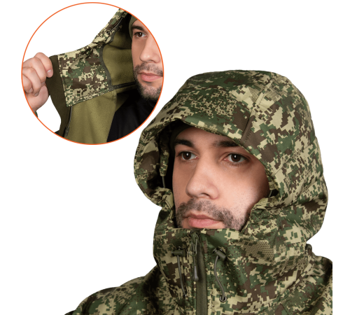 Куртка Stalker SoftShell Хижак НГУ (7495), L Куртка Stalker SoftShell Хижак НГУ (7495), L