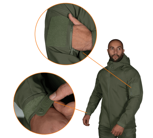 Куртка Stalker SoftShell Олива (7225), XXXL Куртка Stalker SoftShell Олива (7225), XXXL