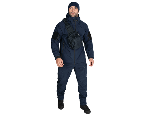 Куртка Stalker SoftShell Темно-синя (7005), XS