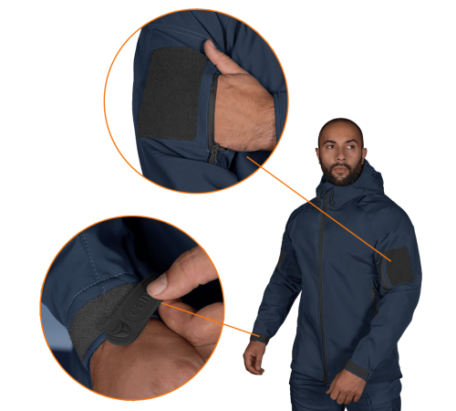 Куртка Stalker SoftShell Темно-синя (7005), S