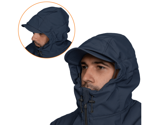 Куртка Stalker SoftShell Темно-синя (7005), S