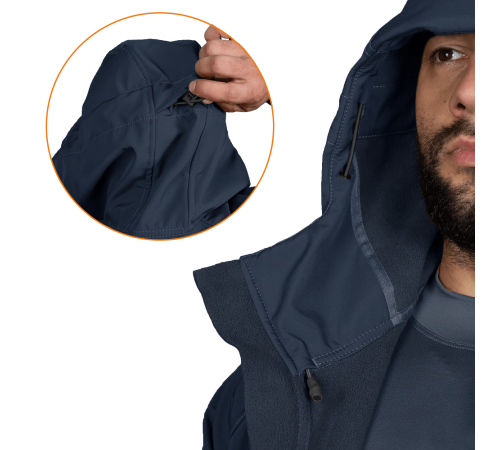 Куртка Stalker SoftShell Темно-синя (7005), S