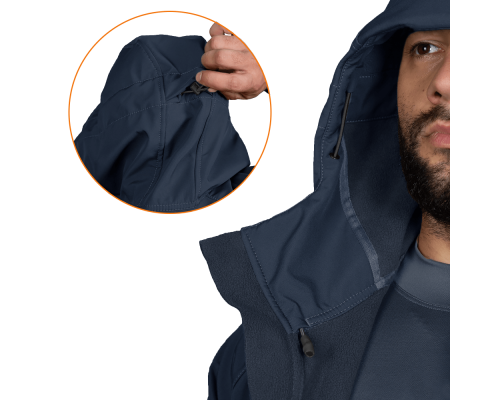 Куртка Stalker SoftShell Темно-синя (7005), M