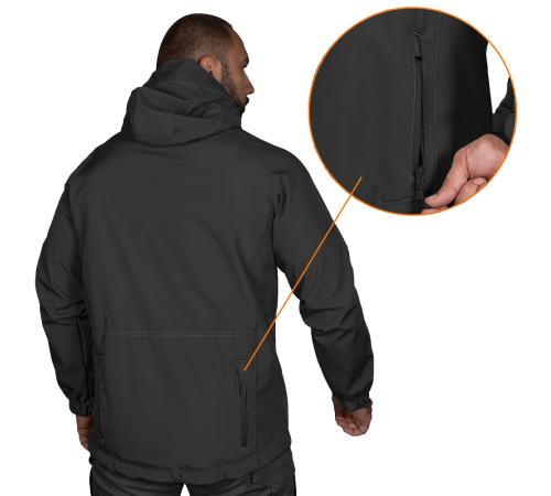 Куртка Stalker SoftShell Чорна (7226), L