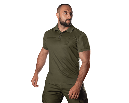 Поло Army ID 2.0 CoolPass Pique LT Олива (8082), XL