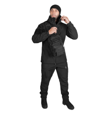 Куртка Stalker SoftShell Чорна (7226), XXL