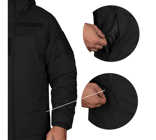 Куртка Patrol System 4.0 RainWall Чорна (8301), XL Куртка Patrol System 4.0 RainWall Чорна (8301), XL