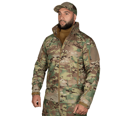 Куртка Phantom SoftShell Multicam (7286), S Куртка Phantom SoftShell Multicam (7286), S