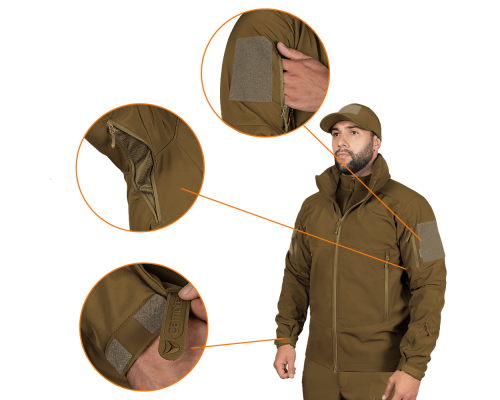 Куртка Phantom SoftShell Койот (7293), S