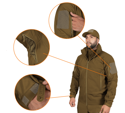 Куртка Phantom SoftShell Койот (7293), S