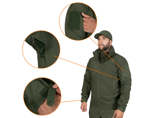 Куртка Phantom SoftShell Олива (7294), S