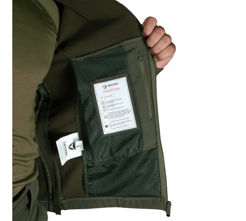 Куртка Phantom SoftShell Олива (7294), L Куртка Phantom SoftShell Олива (7294), L