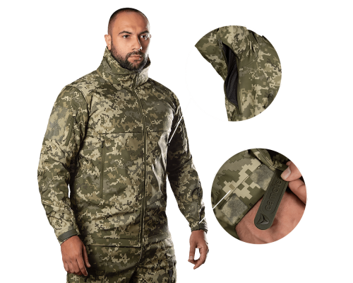 Куртка Phantom SoftShell Піксель (7290), S