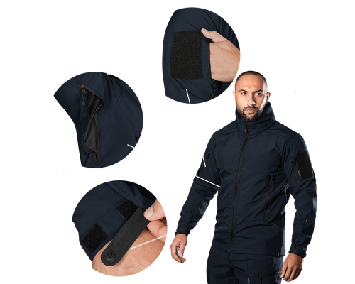 Куртка Phantom SoftShell Темно-синя (7292), XXL