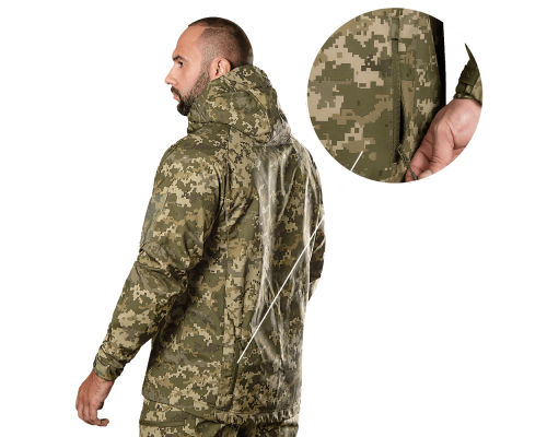 Куртка CM Stalker SoftShell Піксель (7379), S