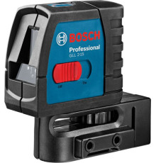 Перехресний лазерний нівелір Bosch Line GCL 2-15 G зелений, 15м