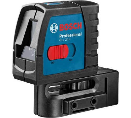 Перехресний лазерний нівелір Bosch Line GCL 2-15 G зелений, 15м