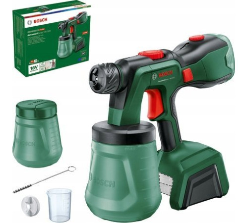 Фарбувальний пістолет, акумуляторний Bosch AdvancedSpray 18V-500 18V