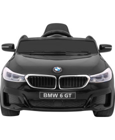 Дитяча акумуляторна машинка BMW 6 GT Чорна