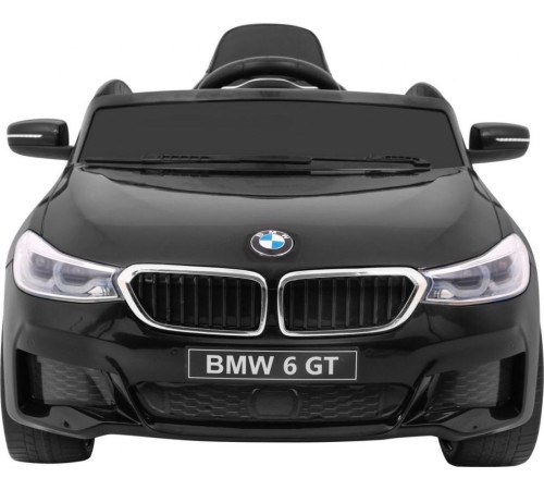 Дитяча акумуляторна машинка BMW 6 GT Чорна Дитяча акумуляторна машинка BMW 6 GT Чорна