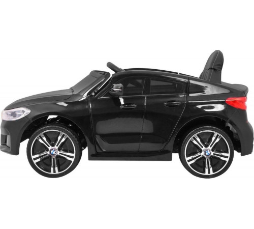 Дитяча акумуляторна машинка BMW 6 GT Чорна Дитяча акумуляторна машинка BMW 6 GT Чорна