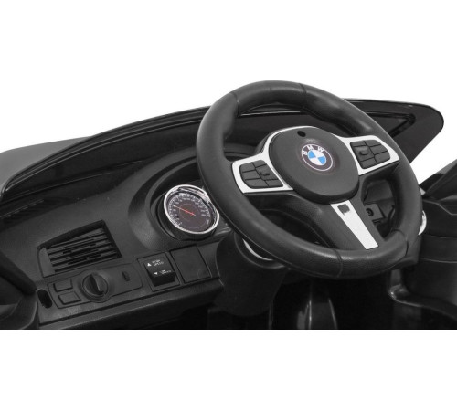 Дитяча акумуляторна машинка BMW 6 GT Чорна Дитяча акумуляторна машинка BMW 6 GT Чорна
