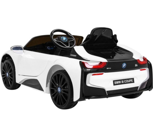 Дитяча акумуляторна машинка BMW I8 Lift Battery Car Біла