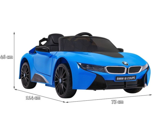 Дитяча акумуляторна машинка BMW I8 Lift Battery Car Синя