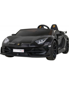 Дитяча акумуляторна машинка Lamborghini SVJ DRIFT Чорна