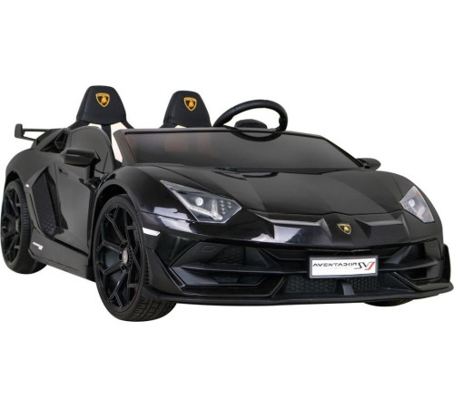 Дитяча акумуляторна машинка Lamborghini SVJ DRIFT Чорна Дитяча акумуляторна машинка Lamborghini SVJ DRIFT Чорна