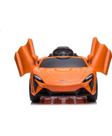 Дитяча акумуляторна машинка Дитячий McLaren Artura Помаранчева