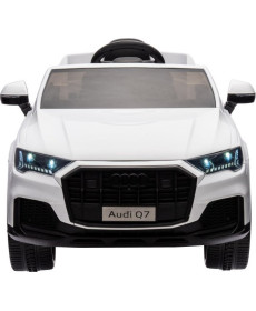 Дитяча акумуляторна машинка Audi Q7 NEW LIFT Біла