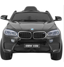 Дитяча акумуляторна машинка BMW X6M Чорна