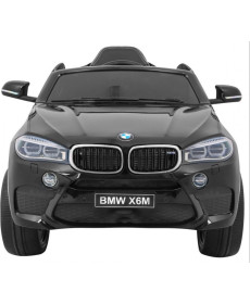 Дитяча акумуляторна машинка BMW X6M Чорна